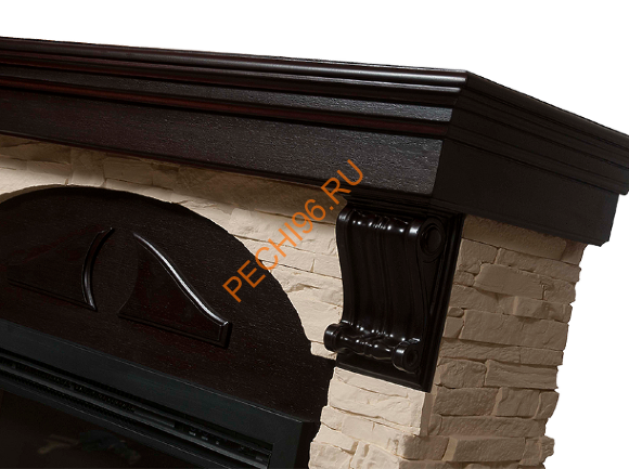 Электрокамин Electrolux Sphere Plus EFP/P-3320RLS с порталом Firelight Torre 30S, слоновая кость, венге Электрокамин Electrolux Sphere Plus EFP/P-3320RLS с порталом Firelight Torre 30S, слоновая кость, венге