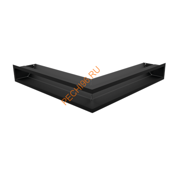 Люфт Kratki NS/90/С угловой черный 560x560 мм Люфт Kratki NS/90/С угловой черный 560x560 мм