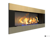 Биокамин ZeFire ELLIOT horizontal 1500 латунный со стемалитом Биокамин ZeFire ELLIOT horizontal 1500 латунный со стемалитом