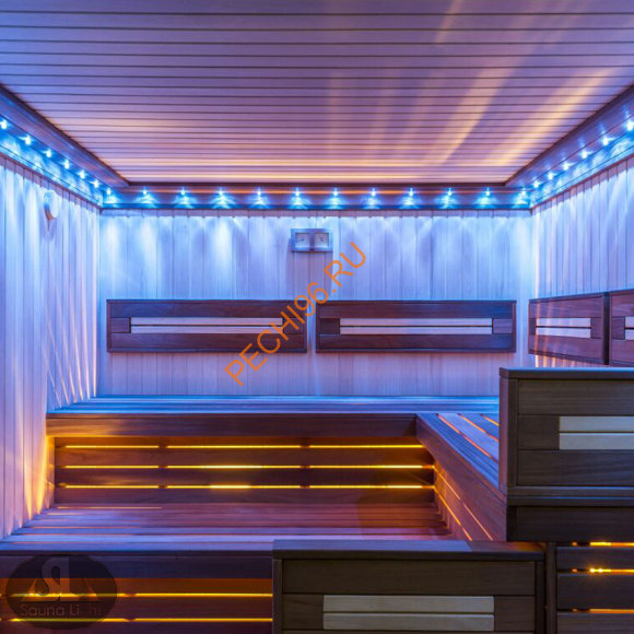 Комплект освещения сауны Licht-2000 Звездное небо Aurora, 15 кристаллов Комплект освещения сауны Licht-2000 Звездное небо Aurora, 15 кристаллов