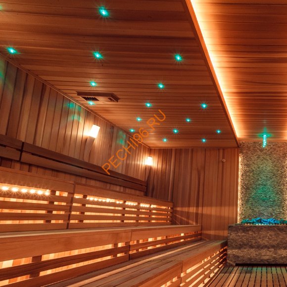 Комплект освещения сауны Licht-2000 Звездное небо Aurora, 15 кристаллов Комплект освещения сауны Licht-2000 Звездное небо Aurora, 15 кристаллов