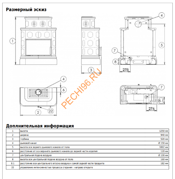 Печь-камин ABX Karelie NI кафельный цоколь вставка стальная Печь-камин ABX Karelie NI кафельный цоколь вставка стальная