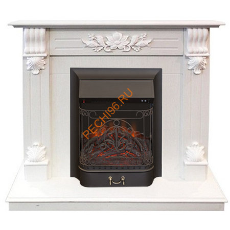 Электрокамин RealFlame Ottawa WT с очагом Majestic Lux