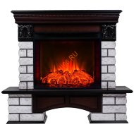 Электрокамин RealFlame Country Lux Rock 25 AO с очагом Evrika 25,5 LED Электрокамин RealFlame Country Lux Rock 25 AO с очагом Evrika 25,5 LED