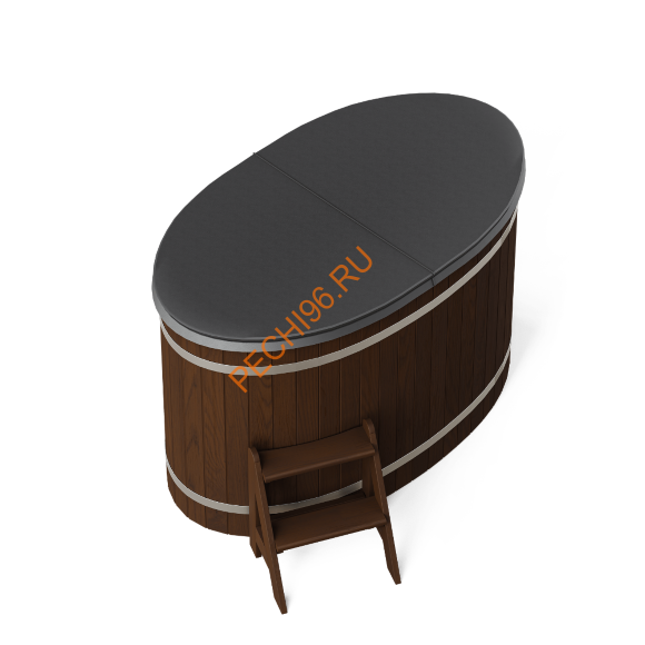 Купель композитная Polarspa STANDART 98 термобереза темная Купель композитная Polarspa STANDART 98 термобереза темная