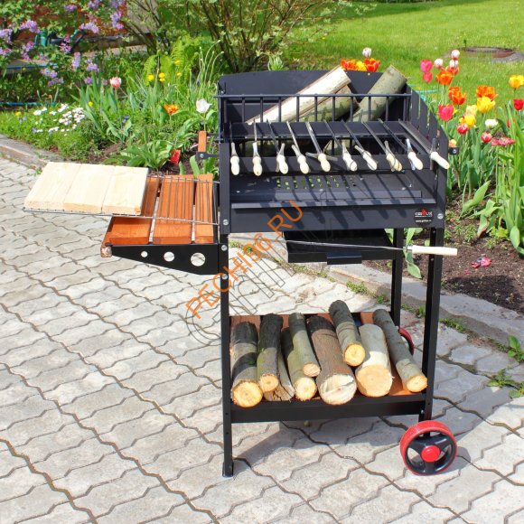 Угольный гриль Grillux Orion 60 передвижной Угольный гриль Grillux Orion 60 передвижной