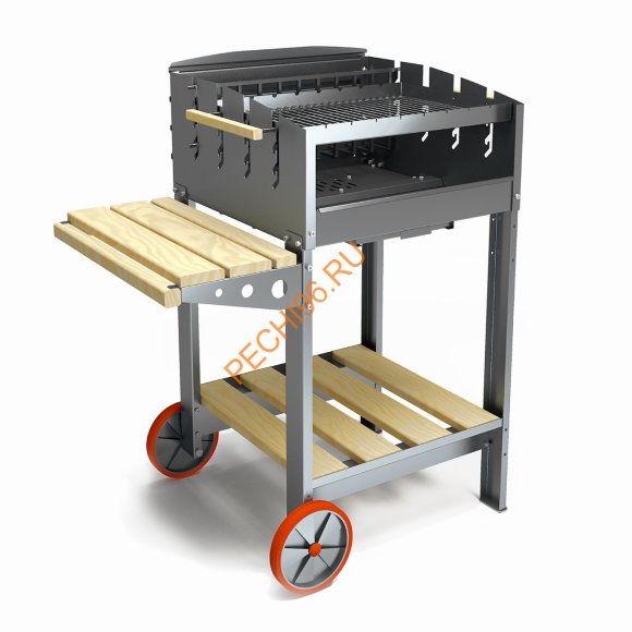 Угольный гриль Grillux Orion 60 передвижной Угольный гриль Grillux Orion 60 передвижной