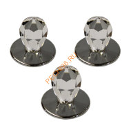 Набор хрустальных насадок Cariitti CR16 Kit 3 хром Набор хрустальных насадок Cariitti CR16 Kit 3 хром