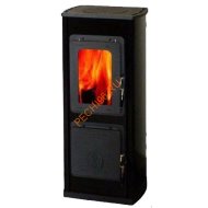 Стальная печь-камин Thorma VERONA черная