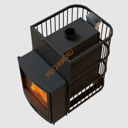Печь-камин банная Термосфера GN 500 БС, AISI 430