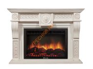 Электрокамин Electrolux EFP/P-3020LS с порталом Firelight Vittoriano 30, беленый дуб Электрокамин Electrolux EFP/P-3020LS с порталом Firelight Vittoriano 30, беленый дуб