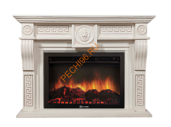 Электрокамин Electrolux EFP/P-3020LS с порталом Firelight Vittoriano 30, беленый дуб Электрокамин Electrolux EFP/P-3020LS с порталом Firelight Vittoriano 30, беленый дуб