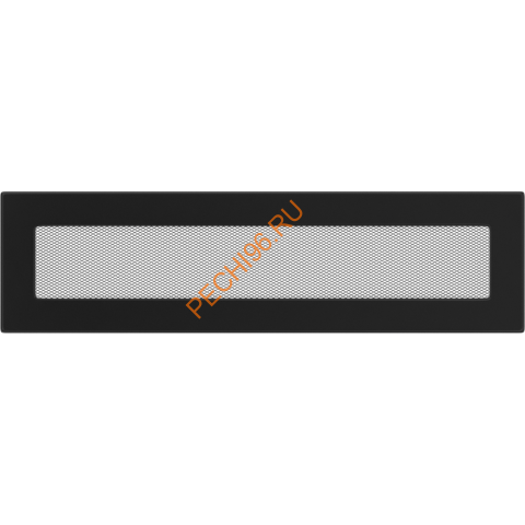 Вентиляционная решетка Kratki 42C 110х420 мм черная