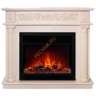 Электрокамин RealFlame Attica 25,5 WT с очагом MoonBlaze Lux BL Электрокамин RealFlame Attica 25,5 WT с очагом MoonBlaze Lux BL