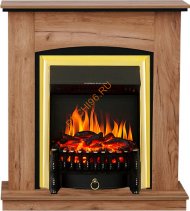 Электрокамин Royal Flame Barcelona с очагом Fobos FX Brass Электрокамин Royal Flame Barcelona с очагом Fobos FX Brass