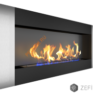 Биокамин ZeFire ELLIOT vertical 1500 со стемалитом
