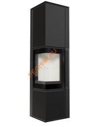 Печь-камин Kratki TORA/L Nero Assoluto, с доводчиком Печь-камин Kratki TORA/L Nero Assoluto, с доводчиком