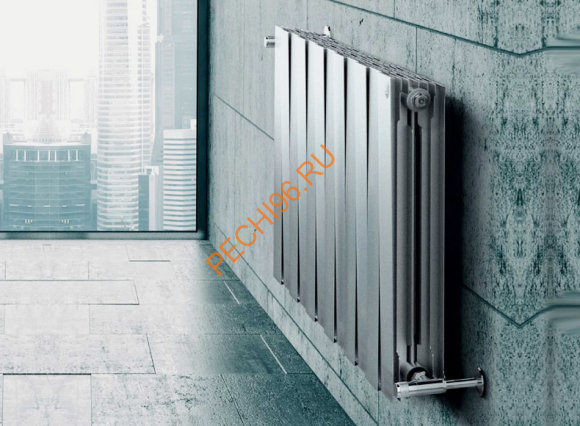 Радиатор биметаллический Royal Thermo PianoForte 500 Silver Satin 6с Радиатор биметаллический Royal Thermo PianoForte 500 Silver Satin 6с