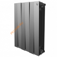 Радиатор биметаллический Royal Thermo PianoForte 500 Silver Satin 6с