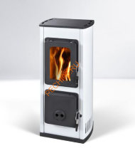 Стальная печь-камин Thorma VERONA белая Стальная печь-камин Thorma VERONA белая