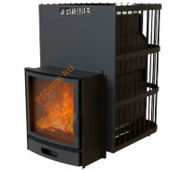 Печь-камин банная Термосфера Genesis G 400 СС, сталь