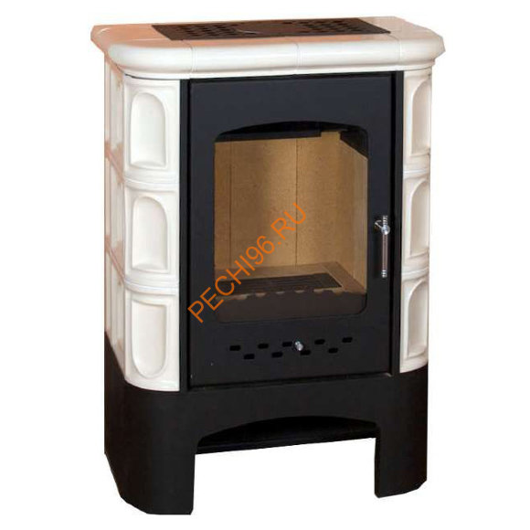 Печь-камин БАВАРИЯ изразец Арка бежевая