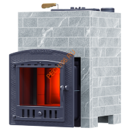 Печь банная Гефест Avangard ЗК 40 (П2) Pro, Классика 1065/40 Талькохлорит кирпич