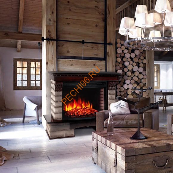 Электрокамин RealFlame Kansas 33 AO с очагом Firespace 33 SIR Электрокамин RealFlame Kansas 33 AO с очагом Firespace 33 SIR