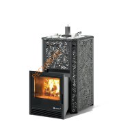 Печь банная ИзиСтим Ялта 15 Модерн черная