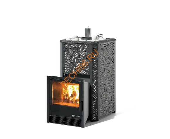 Печь банная ИзиСтим Ялта 15 Модерн черная
