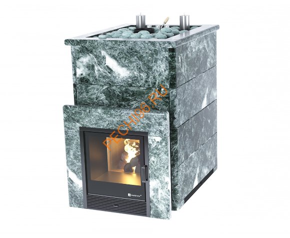 Печь банная ИзиСтим Домна 45К змеевик