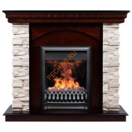 Электрокамин RealFlame Elford STD/EUG/VL AO с очагом 3D Oregan