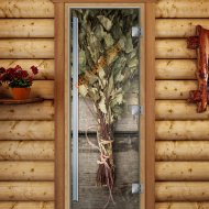 Дверь стеклянная DoorWood «Престиж», 800х2000мм, с фотопечатью «Искусство парения» Дверь стеклянная DoorWood «Престиж», 800х2000мм, с фотопечатью «Искусство парения»