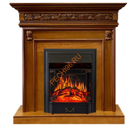 Электрокамин Royal Flame Valletta орех с очагом Majestic FX