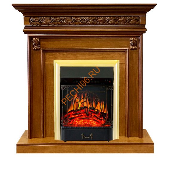 Электрокамин Royal Flame Valletta орех с очагом Majestic FX