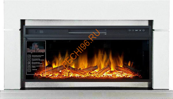 Электрокамин Royal Flame Lindos с очагом Vision 42 LOG LED