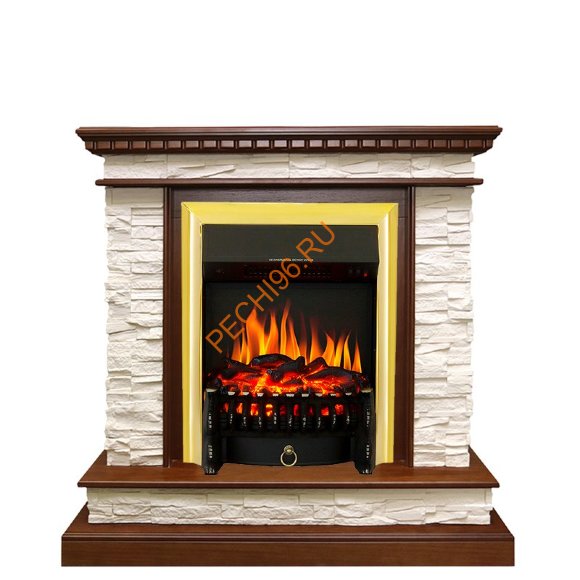 Электрокамин Royal Flame Calgary дуб/сланец белый с очагом Fobos FX Электрокамин Royal Flame Calgary дуб/сланец белый с очагом Fobos FX