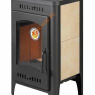 Печь-камин EcoKamin БАВАРИЯ Оптима с плитой