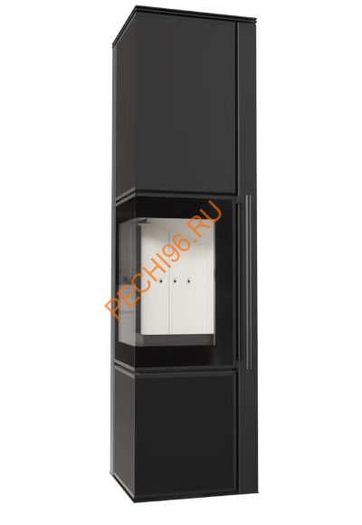 Печь-камин Kratki TORA/L Nero Assoluto Печь-камин Kratki TORA/L Nero Assoluto