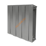 Радиатор биметаллический Royal Thermo PianoForte 500 Silver Satin 8с