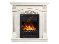 Электрокамин Electrolux Classic EFP/P-1020LS с порталом Firelight Barocco Classic, белый дуб с патиной Электрокамин Electrolux Classic EFP/P-1020LS с порталом Firelight Barocco Classic, белый дуб с патиной