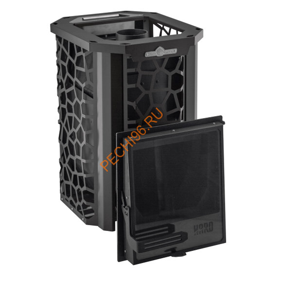 Печь банная Сталь-Мастер HARD 30М 2025 Саванна Панорама