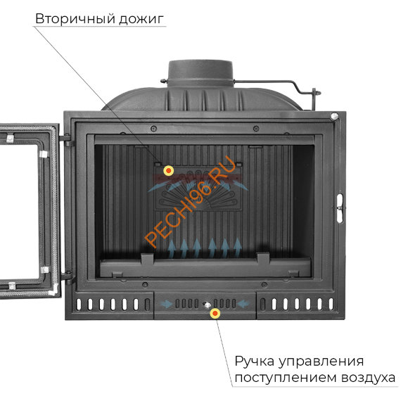 Каминная топка EVEREST Z14