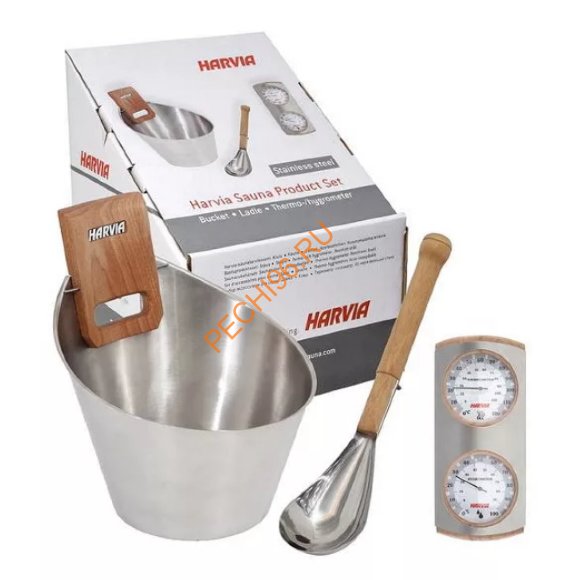 Набор аксессуаров Harvia из нержавеющей стали Набор аксессуаров Harvia из нержавеющей стали