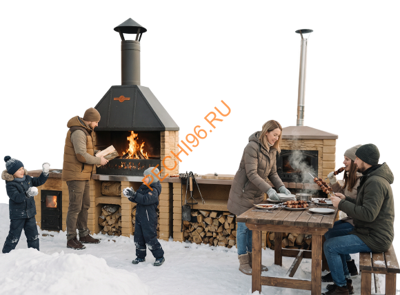 Объединённые печи Великий Хан Классик в Нижнем Новгороде Объединённые печи Великий Хан Классик в Нижнем Новгороде