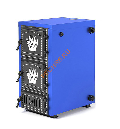 Котел отопительный твердотопливный Везувий Олимп-15