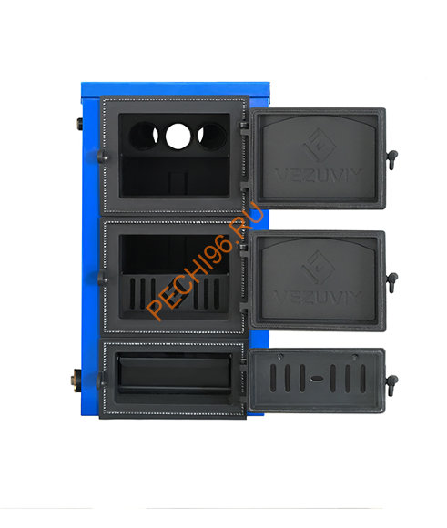 Котел отопительный твердотопливный Везувий Олимп-15