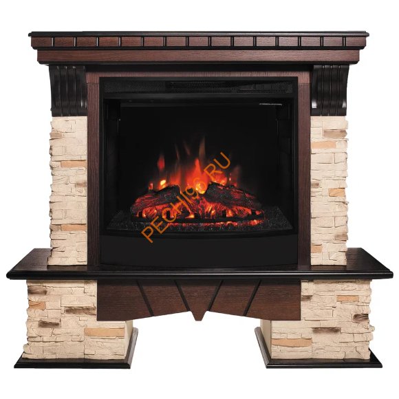 Электрокамин RealFlame Rockland 25 AO с очагом Evrika 25,5 LED