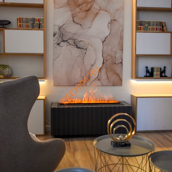 Паровой электрический камин Schones Feuer Custom с очагом 3D FireLine 1000