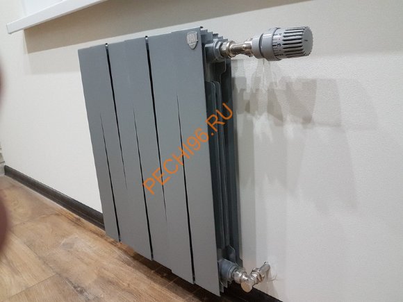 Радиатор биметаллический Royal Thermo PianoForte 500 Silver Satin 10с